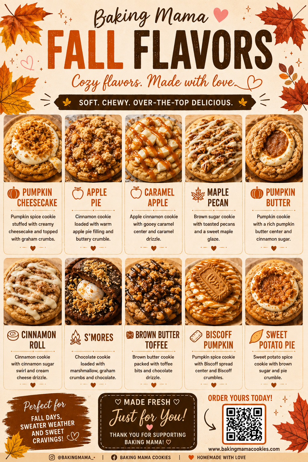 Fall flavors LIMITED TIME ONLY !!