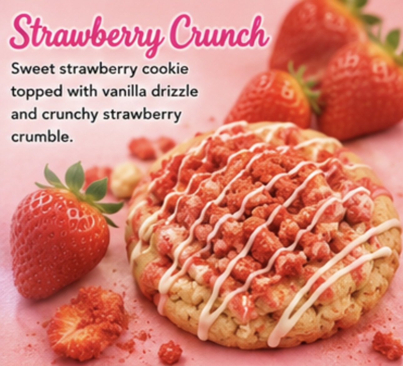 Strawberry crunch